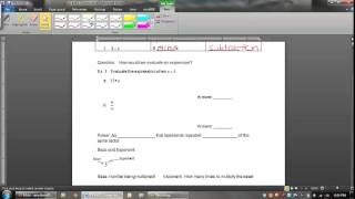 Lesson 1 1 Evaluating Expressions