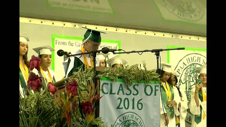 Braden Andrews Valedictorian Speech