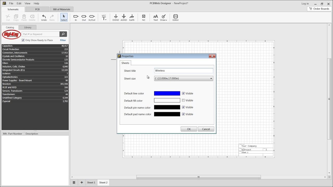 Pcbweb PCBWeb - Tutorial: Managing Sheets - YouTube