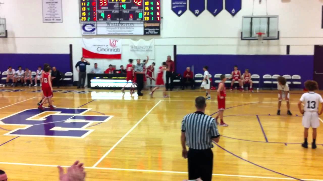 Milford Junior High School Championship vs Nagel Blue 2013 YouTube