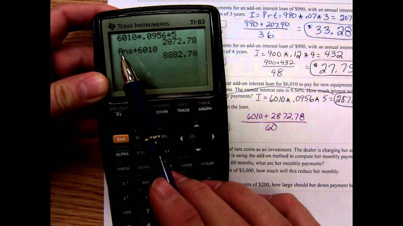 math 1332 consumer loans part 1 youtube
