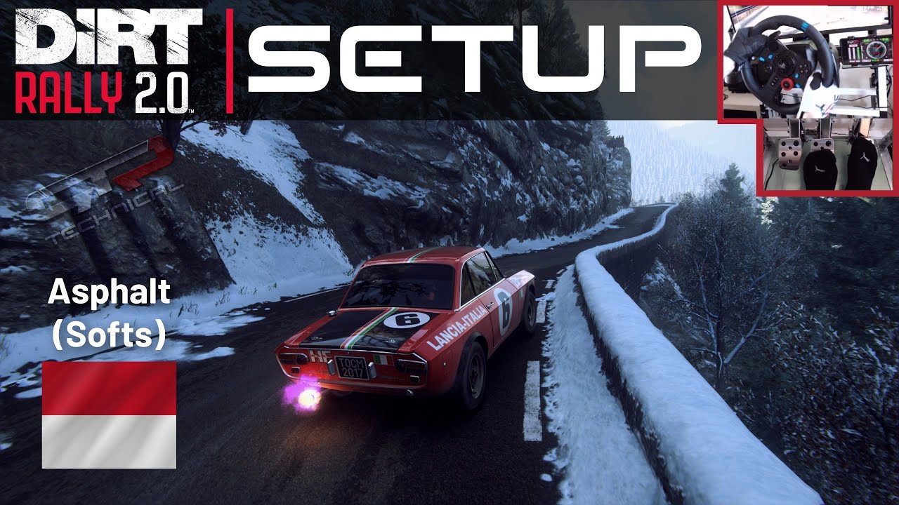 Lancia Fulvia HF MonteCarlo DLC + SETUP Asphalt (Softs) DiRT Rally 2