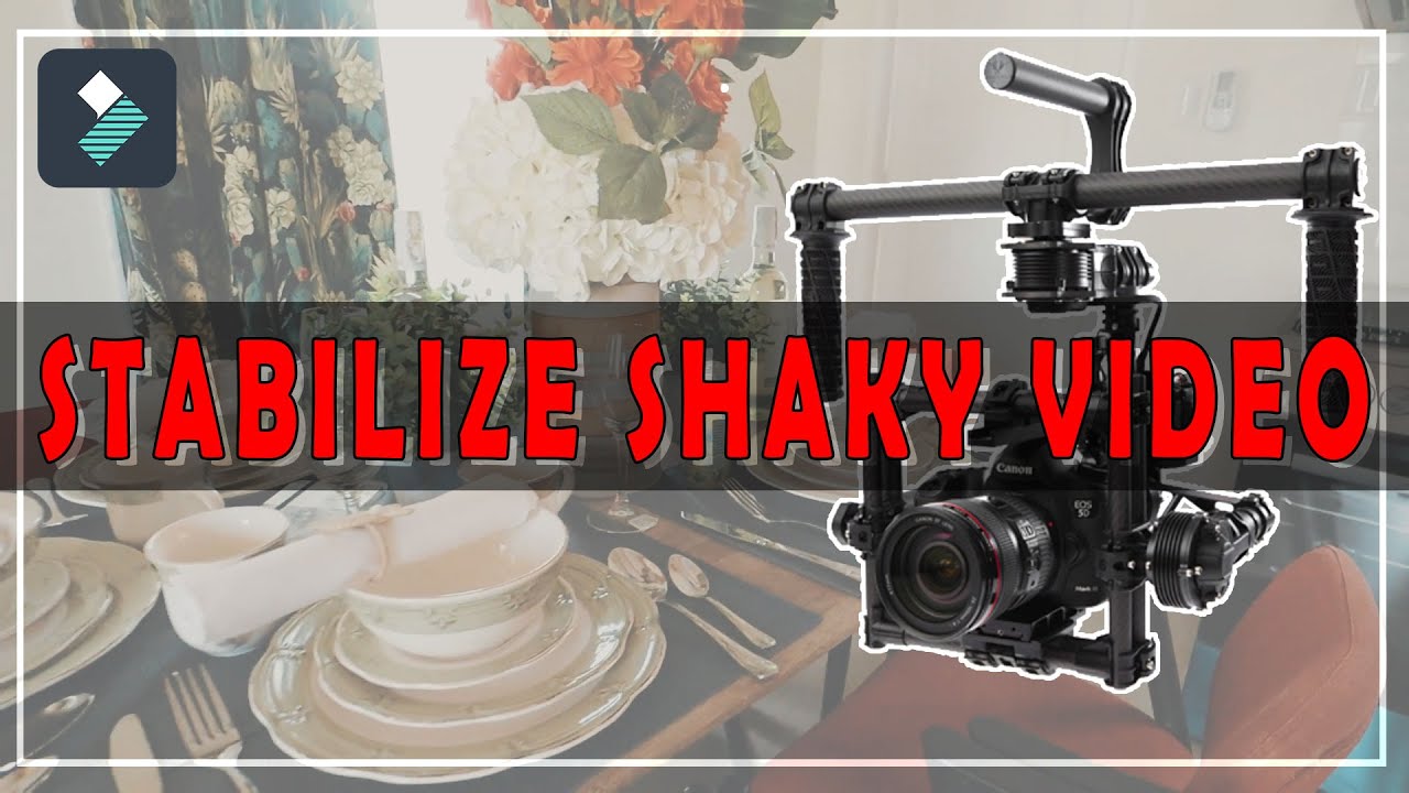 How to STABILIZE SHAKY FOOTAGE Stabilization in Filmora YouTube