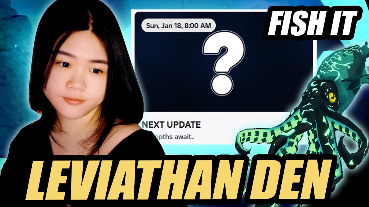 EVENT LEVIATHAN 200K dan TUTORIAL QUEST LEVIATHAN DEN ! [ FISH IT ROBLOX ]