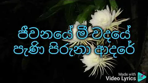 Handapane mal pipuna ( new music) karaoke  හඳපානේ මල් පිපුනා ( නව සංගීතය)