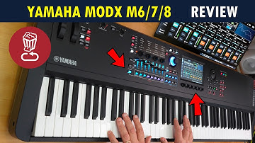 The 2025 Yamaha MODX M vs MODX+: vs Montage M // Review & Tutorial for the MODX M6/M7/M8