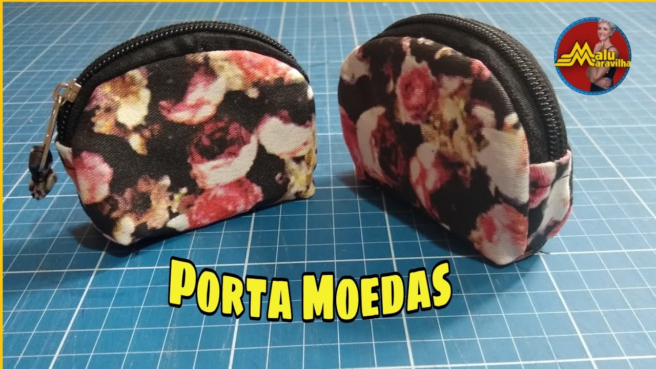 COMO FAZER PORTA MOEDAS OU FONE DE OUVIDO