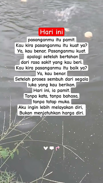 aku pamit undur diri ❓🥹 #storywa #quotes #sadvibes