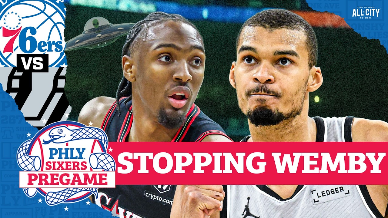 Can Tyrese Maxey, Sixers STEAL WIN Against Victor Wembanyama, Spurs? | PHLY Sixers Pregame