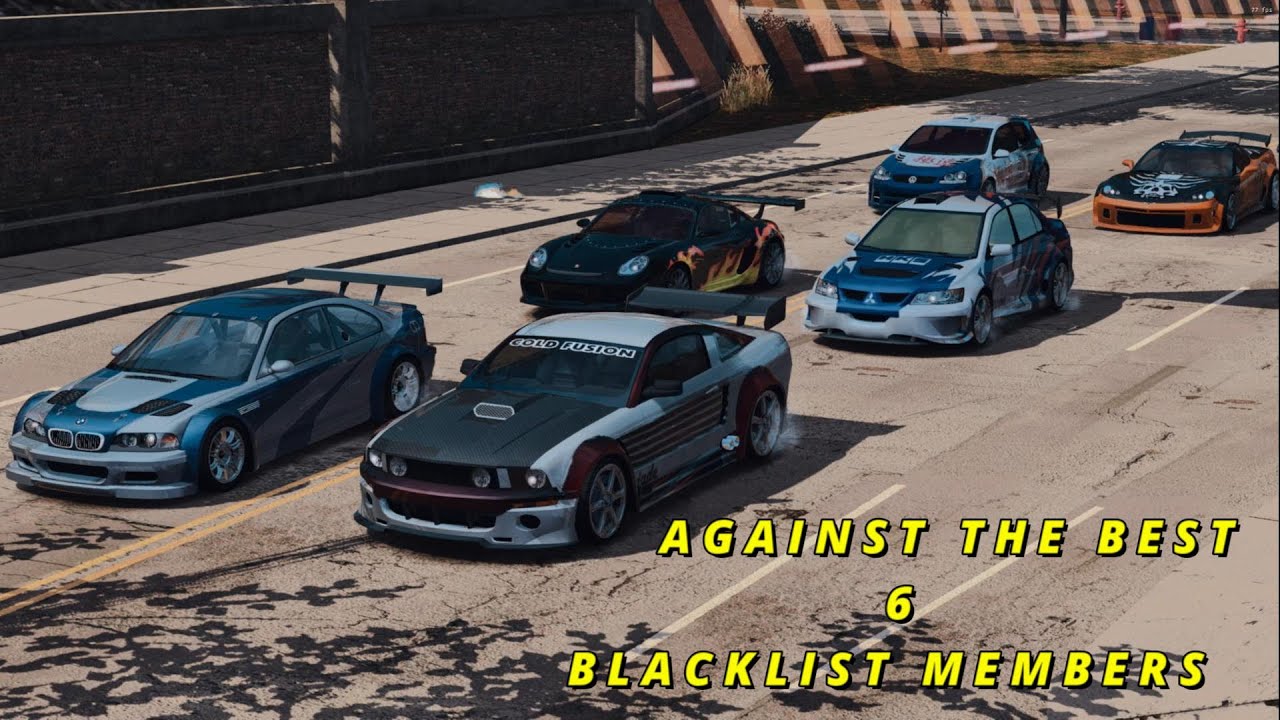 Invité solo a los mejores miembros de la Blacklist en la carrera más díficil de todas