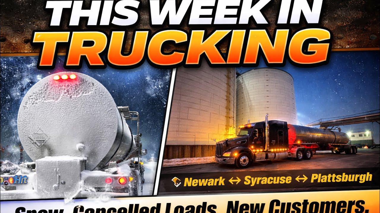 Snow Storm, Cancelled Loads & New Customers | This Week in Trucking