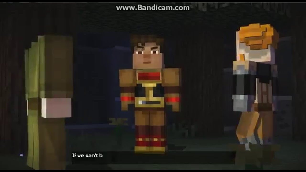 Minecraft story mode episode 4 [part 3] meeting ivor again - YouTube