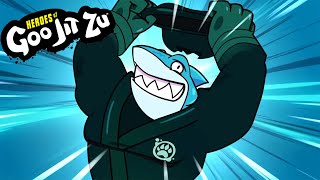 Double-Edge attack!  & MORE! ⚡️ HEROES OF GOO JIT ZU | New Compilation | Cartoon For Kids