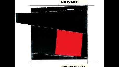 Solvent "Caught A Glimpse" (Subject to Shift)