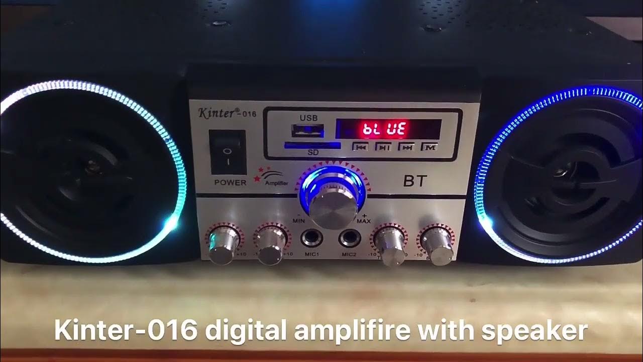 Kinter Audio Power Amplifier Bluetooth Class D Home Sound Equipment