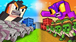 2 Vs 2 Base Wars - Minecraft Legends Pvp!