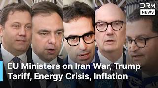 FULL REMARKS: French, German, Spanish, Eurozone Ministers on Iran Conflict, Trump Tariff | AC1N