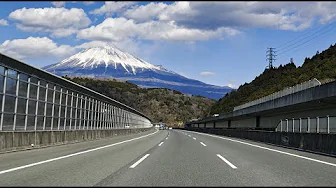 Japan EXPWY Drive 4K | Shin-Shizuoka to Tokyo Thru Shin-Tomei & Tomei