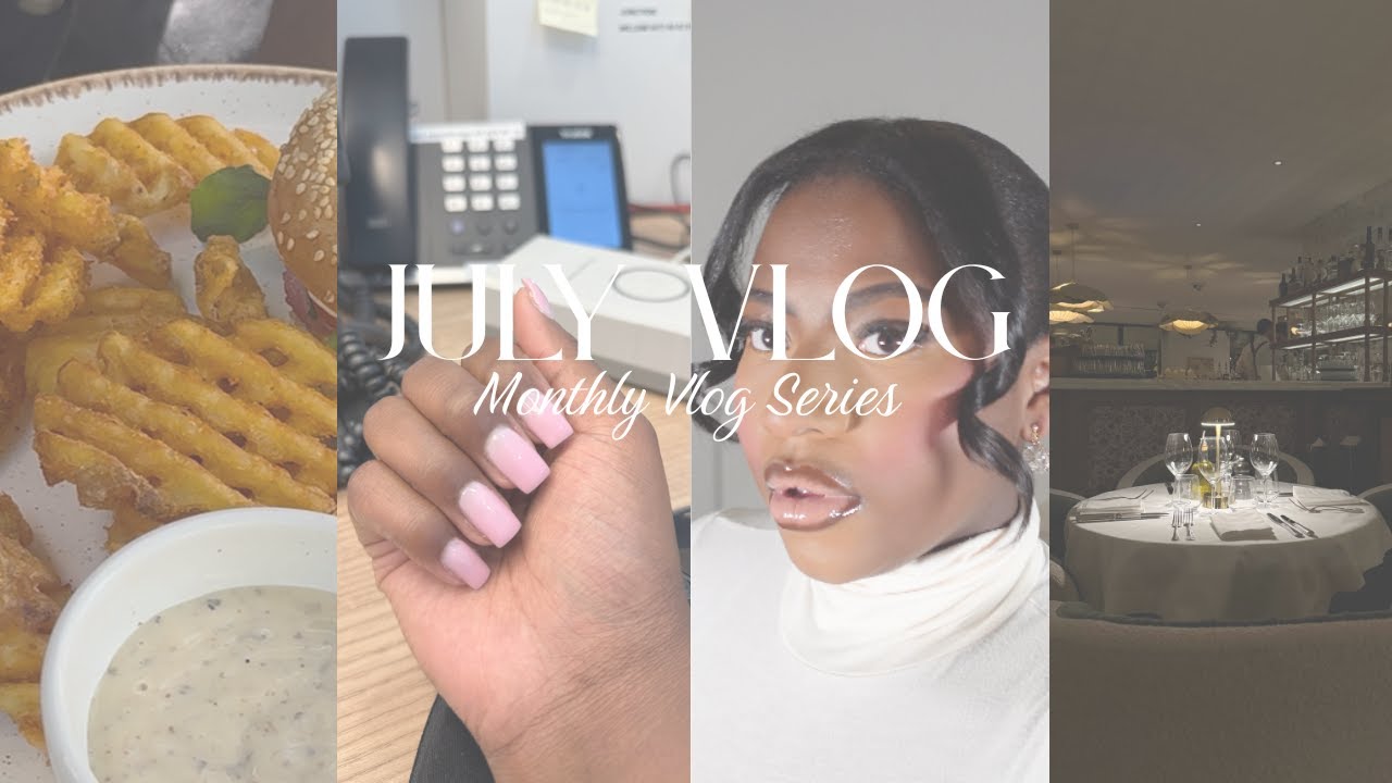 July Vlog 2025 ✨ Dinner Dates, Skincare & Everyday Moments