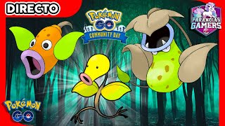 🔴EN DIRECTO: JUGANDO EL COMMUNITY DAY DE BELLSPROUT Y LA (peor) INVESTIGACIÓN DE 1$ | Pokémon GO