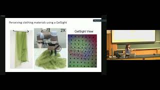 Wenzhen Yuan, Carnegie Mellon: The Physical World with High-Resolution Tactile Sensing