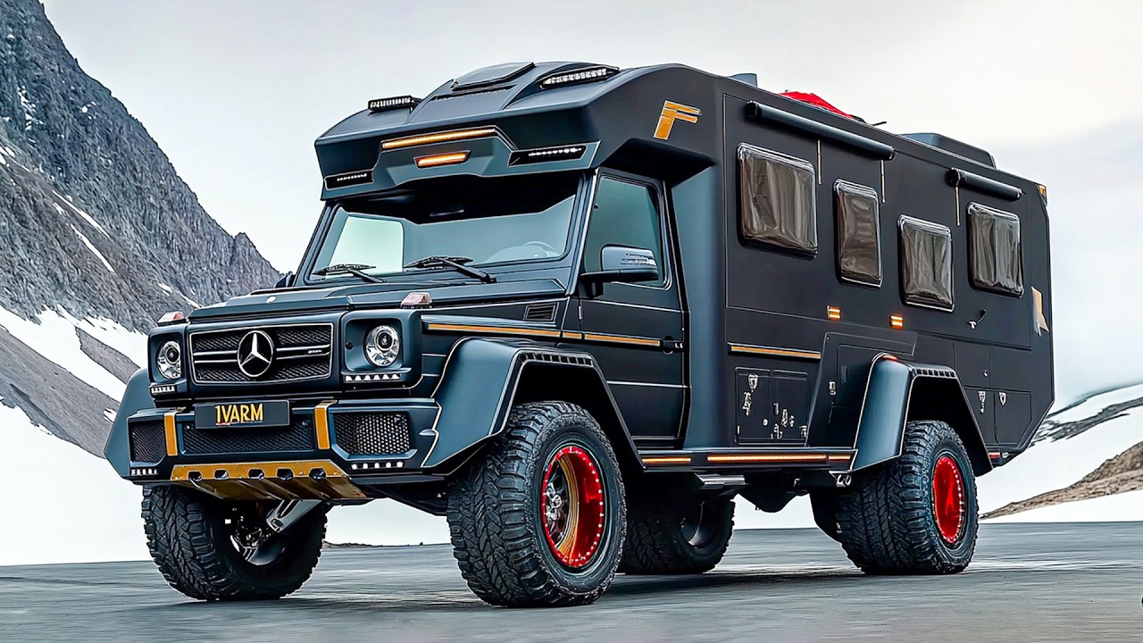 The Most Luxurious 4x4 Camper Van For 2025 - YouTube