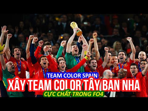 Xây Team Color Tây Ban Nha Cực Chất Trong FO4