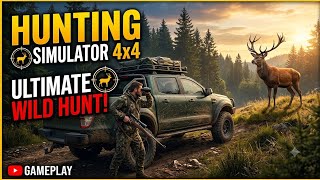 Hunting Simulator 4x4 Gameplay 🌲 | Jungle Me Hunting Aur Off-Road Driving! 🔥 #gaming #video #viral  screenshot 4