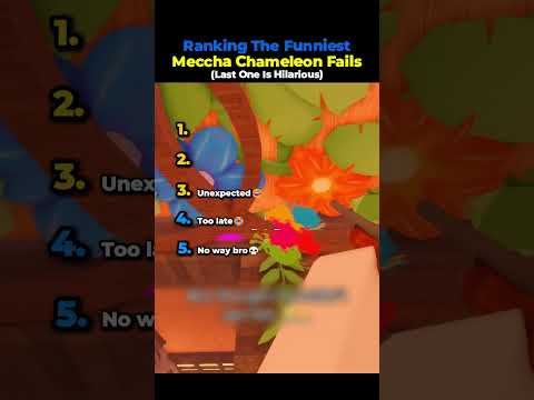 Ranking Funniest Meccha Chameleon Fails