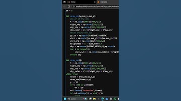 Sunrise to Sunset Animation Using OpenCV | Python Cinematic Animation Project | Full Day–Night Cycle