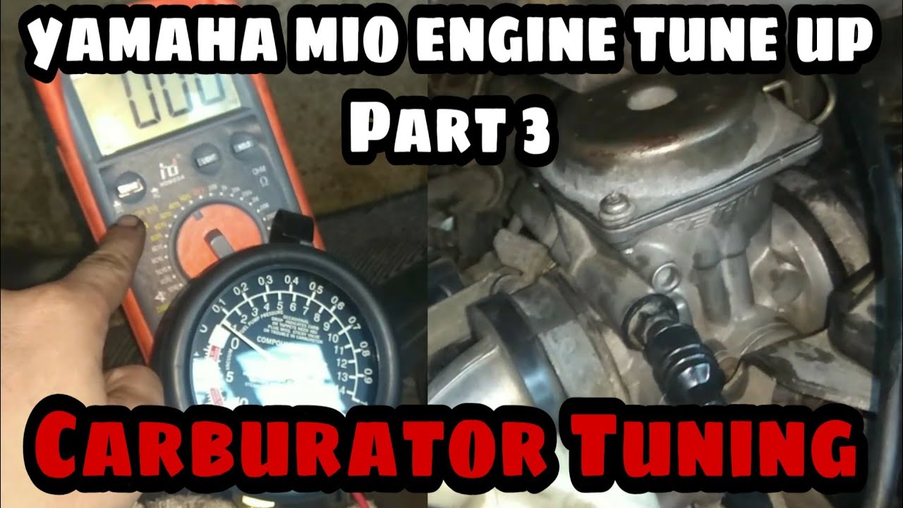 Paano magtono ng Carburador Carburator Tuning Engine Tuning Part 3 Yamaha MIO YouTube