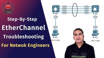 Problemen met EtherChannel oplossen voor netwerktechnici #ccna #ccnp #ccie #pmnetworking #etherch...