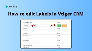 Confused by CRM Default Labels? Discover the Power of the Label Editor in Vtiger CRM