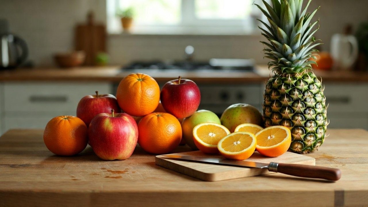 Juicy Mixed Fruit cutting 🤤🥭🍎
