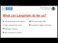What is Langchain.js and its use cases