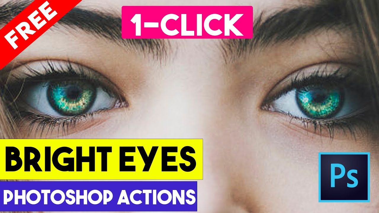 eyes photoshop action free download