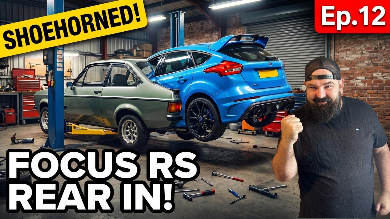 Focus RS Rear End In & Rolling! | Abandoned MK2 Escort SEMA Restomod (Ep.12)