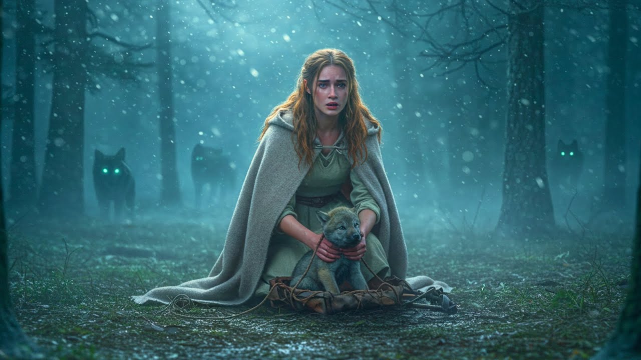 A Poor Girl Saved the Alpha’s Pup From Hunters — That Night, the Pack Rode to Her Door