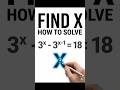 How to find the value of x #math#mathematics#algebra#education#maths#learning