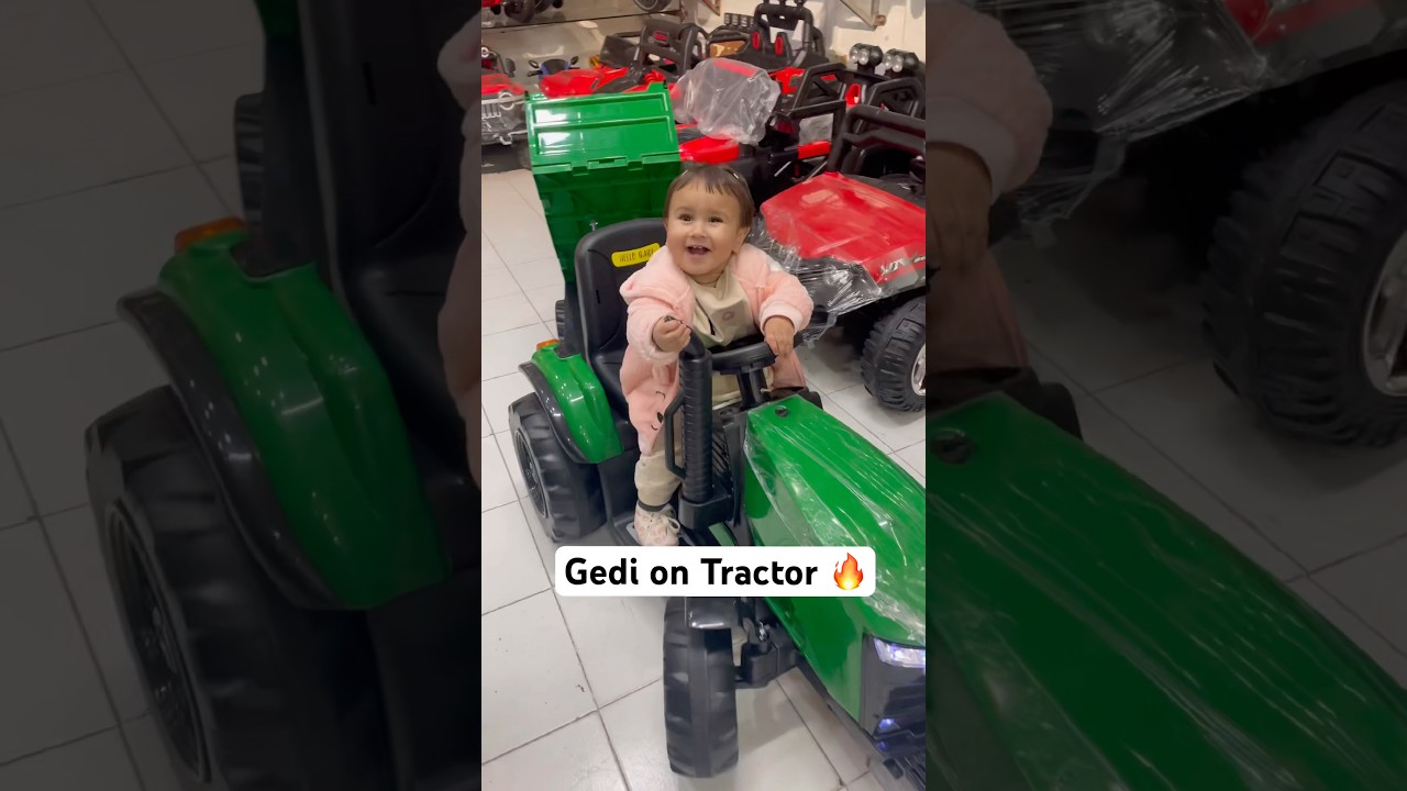 Gedi on Tractor 🔥 