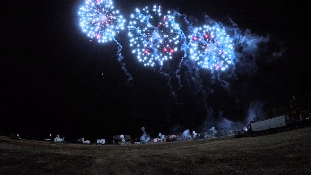 Ohňostroj dožínky PLR - Pyro Moravia