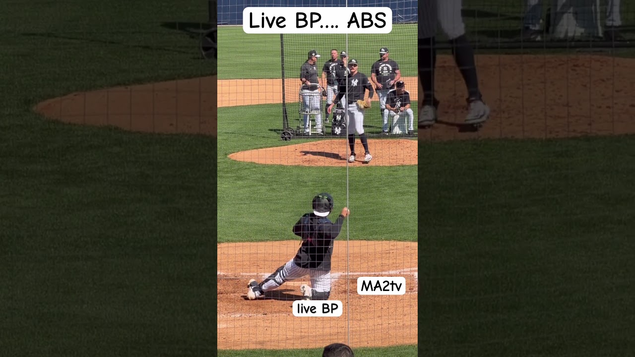 Live BP… ABS.  The Automated Ball/Strike system is here.