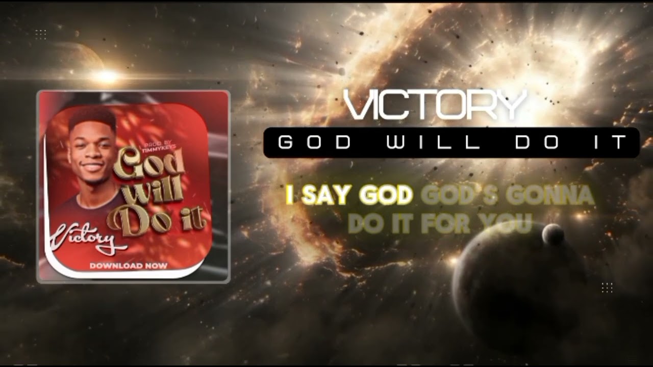 One song, One message, One sound-GOD WILL DO IT. Keep spreading, Keep blessing lives! 