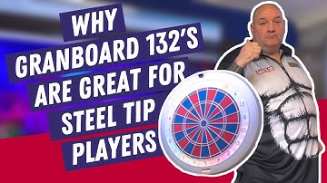 WHY THE GRANBOARD 132 IS GOOD FOR STEEL TIP PLAYERS WITH ROBBIE “KONG” GREEN