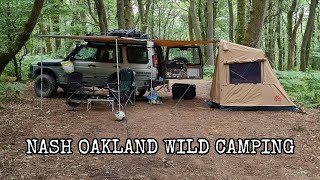 Wild camping at Nash Oakland Wild Camping | 4x4 | off grid