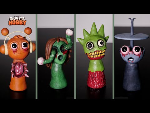 Phase 2 Sprunki Clay Sculptures... with a little twist
