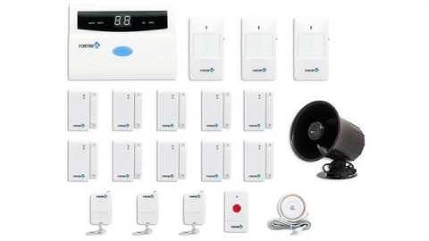 Fortress Security Store S02-B Wireless Home and Business Security Alarm System