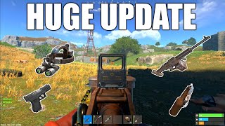 I played a wipe with the NEW Update  Rust Console Edition