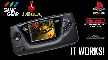 Raspberry PI Retro Pie Game Gear Project!