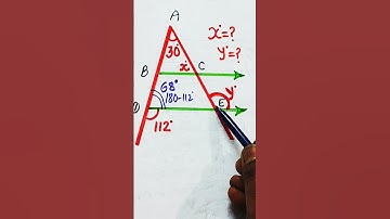 🪻 Calculate X° Y° ❓